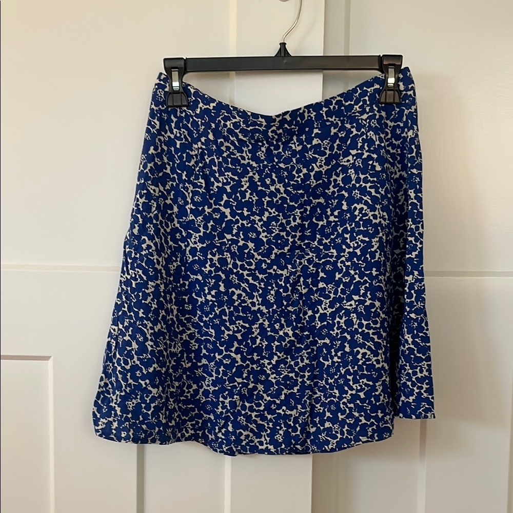 Marine Layer Blue Floral Women's Skirt